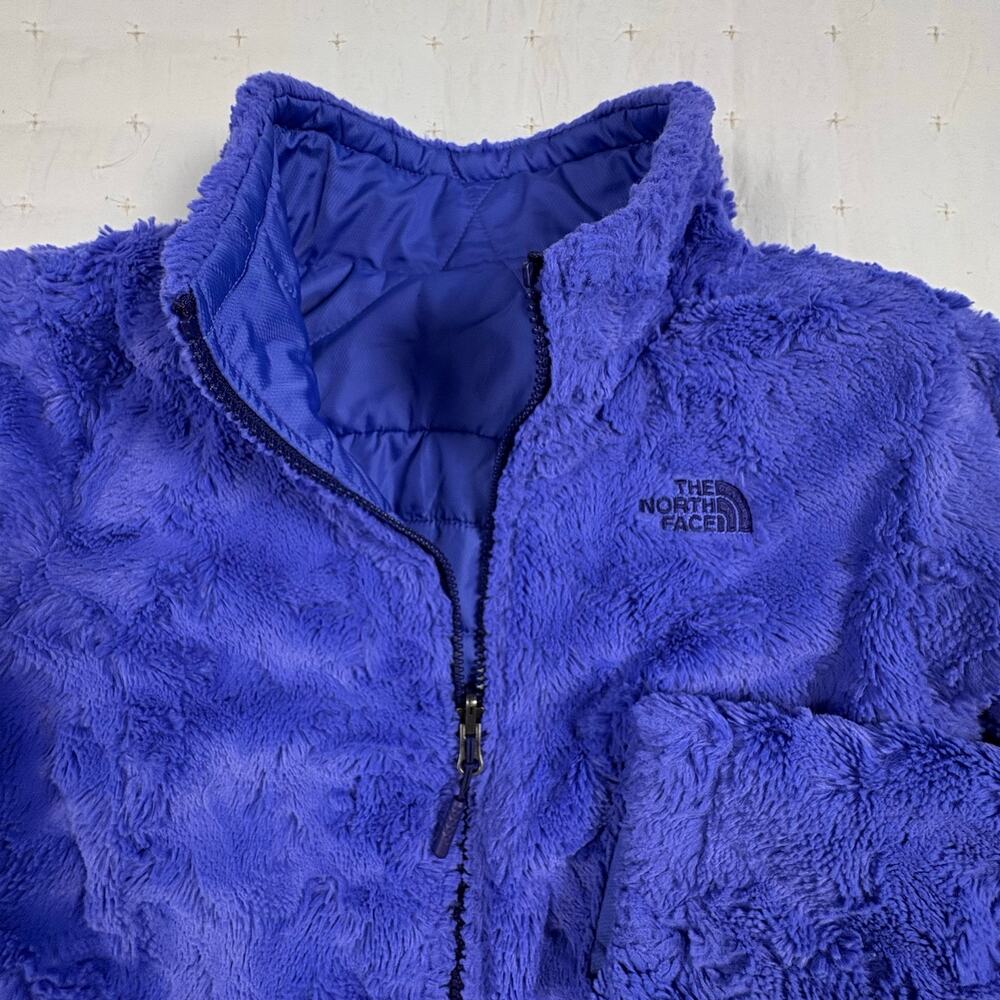 The North Face Mossbud Reversible Jacket Women's XS Purple Apres Ski Alpine - Picture 6 of 11